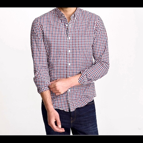 J. Crew Slim Wrinkle-Free Dress Shirt, L - Picture 3 of 6